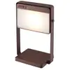 Image de Luminaire nomade saulio solar aluminium marron , h. 23,6 - ip44 - solarled nordlux extérieur 2418035018