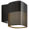 Image de Applique murale extérieur déco adapté aux zones côtières, sidara en aluminium noir, ip54, nordlux 2618421203