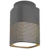 Image de Plafonnier sidara aluminium seaside anthracite , h. 19 - ip54 - e27 nordlux extérieur 2618406250