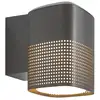 Image de Applique murale extérieur déco adapté aux zones côtières, sidara en aluminium anthracite, ip54, nordlux 2618421250