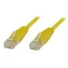 Image de Câble réseau CAT 6 - MICRO CONNECT - UTP620Y - 20m - Jaune - RJ-45 mâles