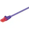 Image de Cable Reseau Microconnect Cat6 U/utp 1 M Lszh Violet U/utp (utp)