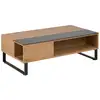 Image de Table basse izzy 110cm - chênenoir 0000074541