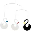 Image de Mobile Flensted_mobiles Fantaisie De Cygnes 27 X 35 Cm Multicolor Carton