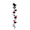 Image de Flensted mobiles turning leaves rougenoirblanc 141L
