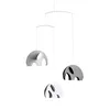 Image de Mobile - Flensted - Olephants - Noir/Gris/Blanc - 38x3x61cm - Asymétrique