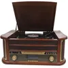 Image de Système audio - DENVER MRD-51 - Platine 33 tours - Bois