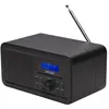 Image de Denver DAB-30BLACK Radio portable 1W RMS - Personnel Numérique Noir DAB + radio numérique Fonctionne sur 230V ou piles