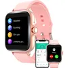 Image de Montre connectée - DENVER - SWC-156 - Rose - Écran tactile 44 pouces - Autonomie 30 heures
