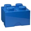Image de Rangement brique 4 tenons - Bleu LEGO