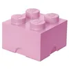 Image de LEGO Brique de rangement - 40031738 - Empilable - Rose clair 222