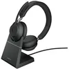 Image de Micro-casque Jabra Evolve2 65 - USB-A UC Stereo avec support de charge - Noir