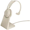 Image de Jabra Evolve2 65 Casque Sans Fil Arceau Bureau/centre D'appels Usb Type-c Bluetooth Beige