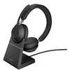 Image de Jabra Evolve2 65 MS Stereo - micro-casque - avec support de chargement