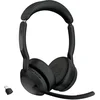 Image de Jabra Evolve2 55 Casque Sans Fil Arceau Bureau/centre D'appels Bluetooth Socle De Chargement Noir
