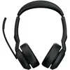 Image de Jabra Evolve2 55 MS Stereo - Micro-casque - sur-oreille - Bluetooth - sans fil - Suppresseur de bruit actif - USB-C - noir - certifiÃ© Zoom, Cisco Webex Certified, CertifiÃ© Alcatel-Lucent... en occasion ou reconditionné