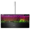 Image de Clavier gaming - steelseries - apex 7 red switch - avec pavé numérique - rétroéclairé - noir