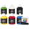 Image de Set 6 Peintures Acryliques Brillantes A-color - Couleurs Primaires 500 Ml