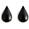 Image de Penderies - Normann Copenhagen - Patère Dropit - noir/noir - M