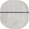 Image de NORMANN COPENHAGEN tapis OONA 140x140 cm (Gris - 100% laine)