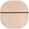 Image de NORMANN COPENHAGEN tapis OONA 140x140 cm (Rose - 100% laine)
