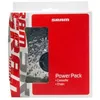 Image de Cassette chaîne SRAM Power Pack PC-951/PG-950 9V (11-34) - argenté - pour homme - compatible Shimano