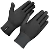 Image de GripGrab Liner Mérinos longs - Sous-gants isolants en laine tactiles noir