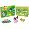 Image de Jeu De Construction Plusplus Plusplus Big Set Activité Animaux 40 Pièces Vert
