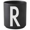 Image de Tasse Noire Design Letters Design Letters