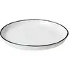Image de Assiette Broste Copenhagen Salt Porcelaine Noir Minimaliste