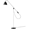 Image de GUBI lampadaire BESTLITE BL4 (Noir/Chrome - Métal)