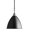 Image de GUBI lampe à suspension BESTLITE BL9S (Noir/Chrome - Métal)