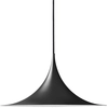 Image de GUBI lampe à suspension SEMI Ø30 cm (Noir - Métal)
