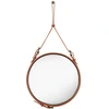 Image de GUBI miroir mural ADNET CIRCULAIRE Ø 45 cm (Tan - Verre)