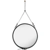Image de GUBI miroir mural ADNET CIRCULAIRE Ø 58 cm (Black - Verre)