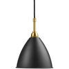 Image de GUBI lampe à suspension BESTLITE BL9S (Anthracite / Laiton - Métal)