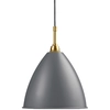 Image de GUBI lampe à suspension BESTLITE BL9M (Gris / Laiton - Métal)