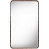 Image de GUBI miroir mural ADNET RECTANGULAIRE M (Tan - Verre)