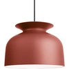 Image de GUBI lampe à suspension RONDE Ø40 cm (Rouille - Aluminium)