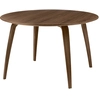 Image de GUBI table ronde DINING TABLE (Noyer - Bois)