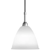 Image de GUBI lampe à suspension BESTLITE BL9M (Porcelaine fine / ChromPorcellana fine / Ottone - Métal)