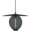 Image de GUBI lampe à suspension SATELLITE MEDIUM Ø 22 cm (Rainy grey - Acier verni)