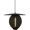 Image de GUBI lampe à suspension SATELLITE LARGE Ø 27 cm (Midnight black - Acier verni)