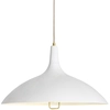 Image de GUBI lampe à suspension 1965 (Blanc - Métal et verre)