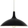 Image de GUBI lampe à suspension 1965 (Noir - Métal et verre)