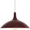 Image de GUBI lampe à suspension 1965 (Bordeaux - Métal et verre)