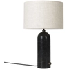 Image de GUBI lampe de table GRAVITY SMALL (Noir - Marbre et Tissu Canvas)