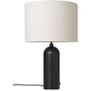 Image de GUBI lampe de table GRAVITY LARGE (Noir - métal et Tissu Canvas)