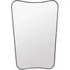 Image de GUBI miroir mural rectangulaire F.A.33 (80 x 54 cm - Verre et laiton noir)