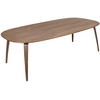 Image de GUBI table elliptique DINING TABLE (Noyer - Bois)